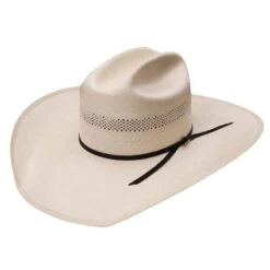 Resistol 20X Cut Bank Straw Cowboy Hat