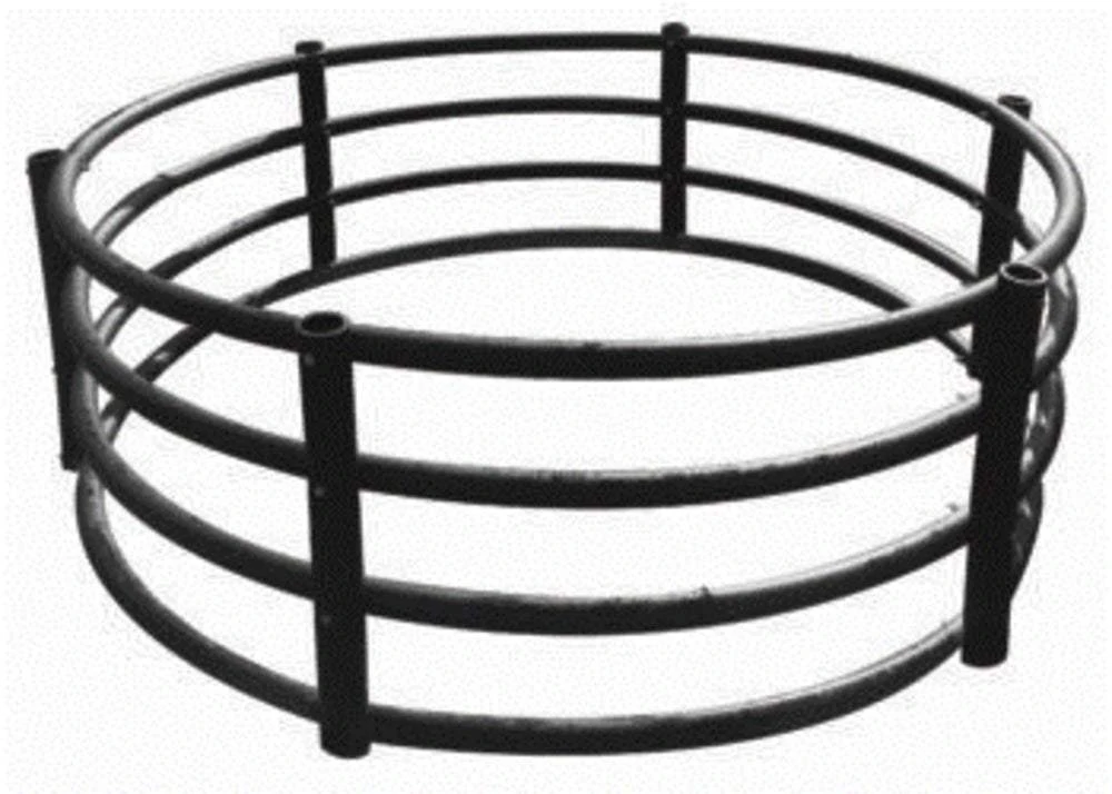 San Antonio Steel Co Poly Pipe Hay Feeder Horse