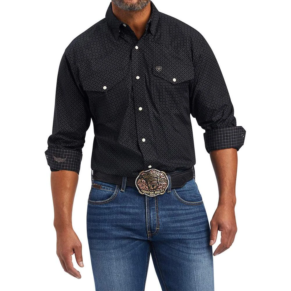 Relentless By Ariat Men's Resilient Stretch Classic Fit Snap Shirt