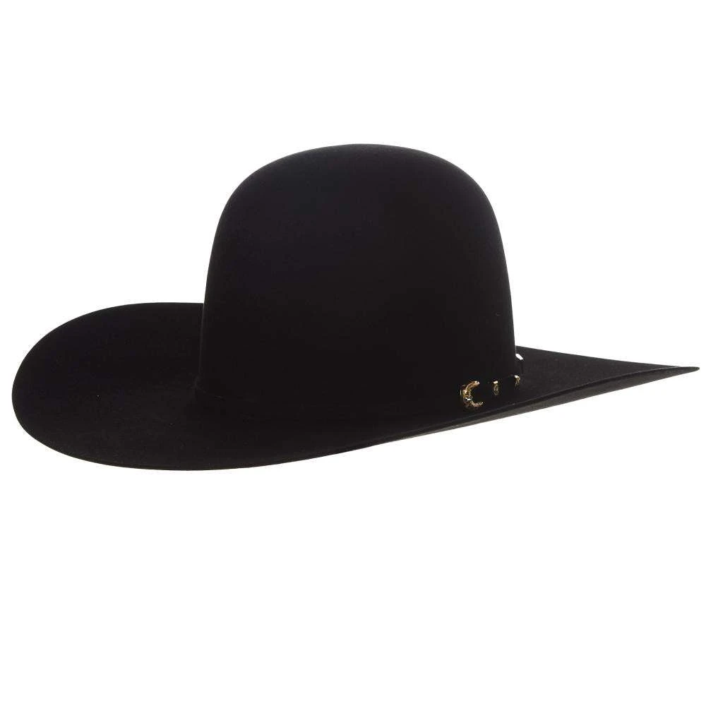 American Hats Black 1000X American Mink 4-1/4in. Brim Felt Cowboy Hat