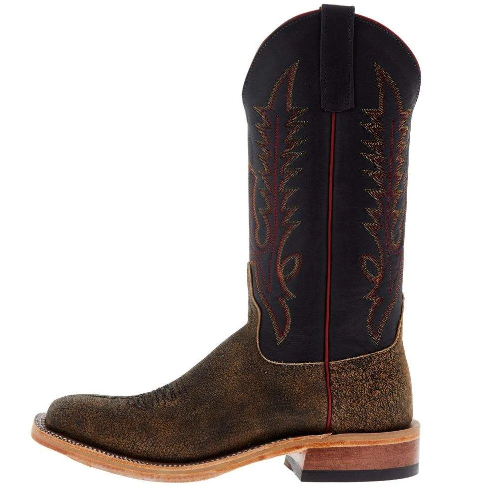 Anderson Bean Men's Ride Ready Tan Safari Cape Buffalo Black Buffamonte - Image 3