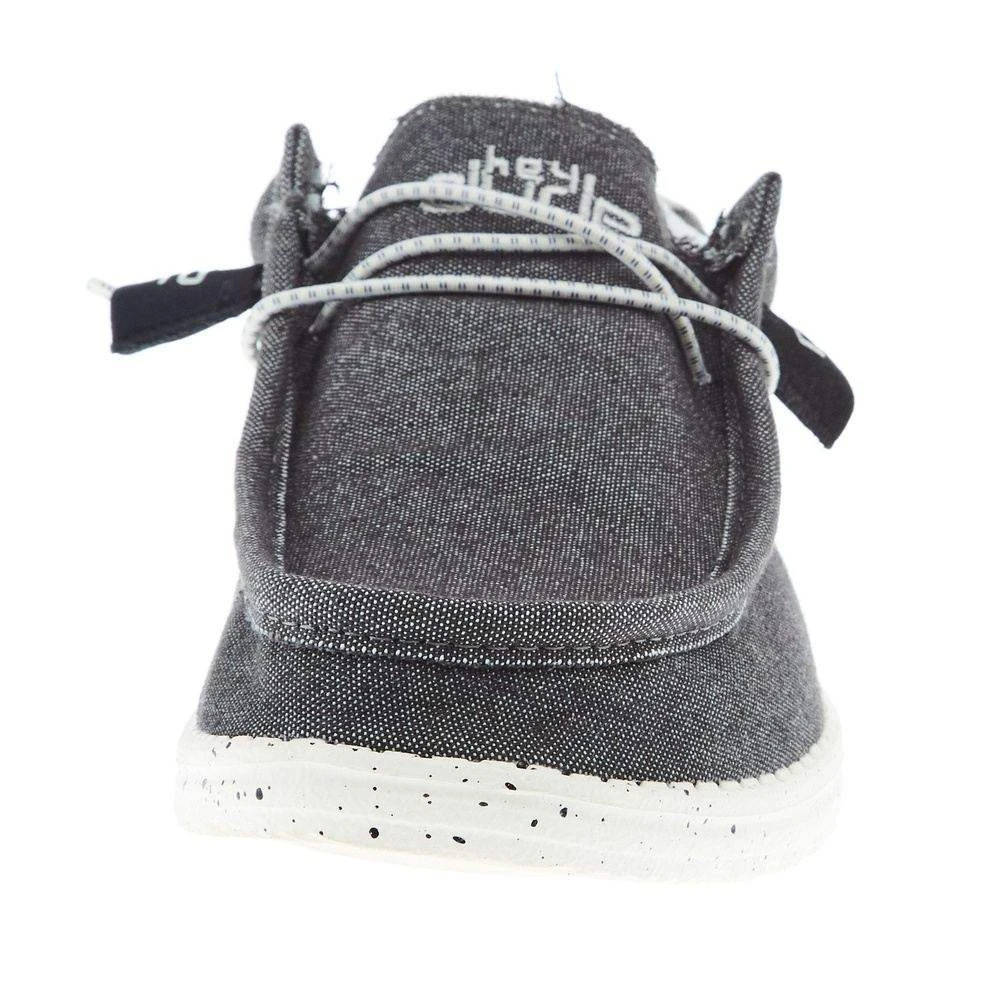 Heydude Men's Hey Dude Wally Stretch Canvas Opal Black - Image 4