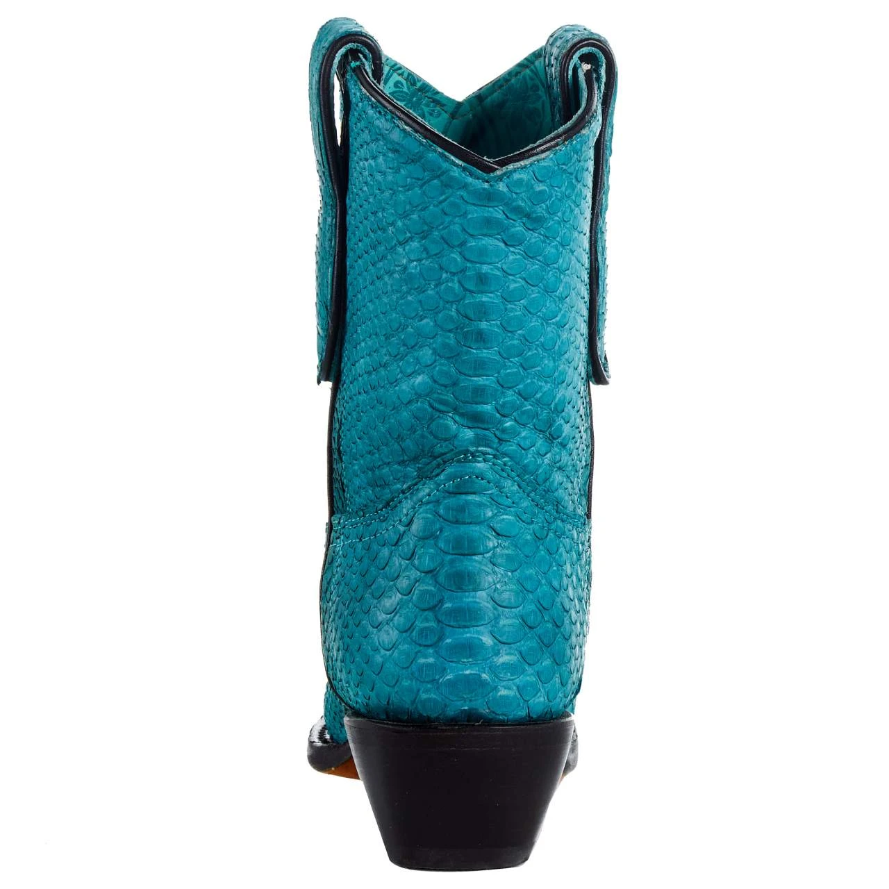 Corral Women`s Turquoise Python 8in. Top Boot - Image 4