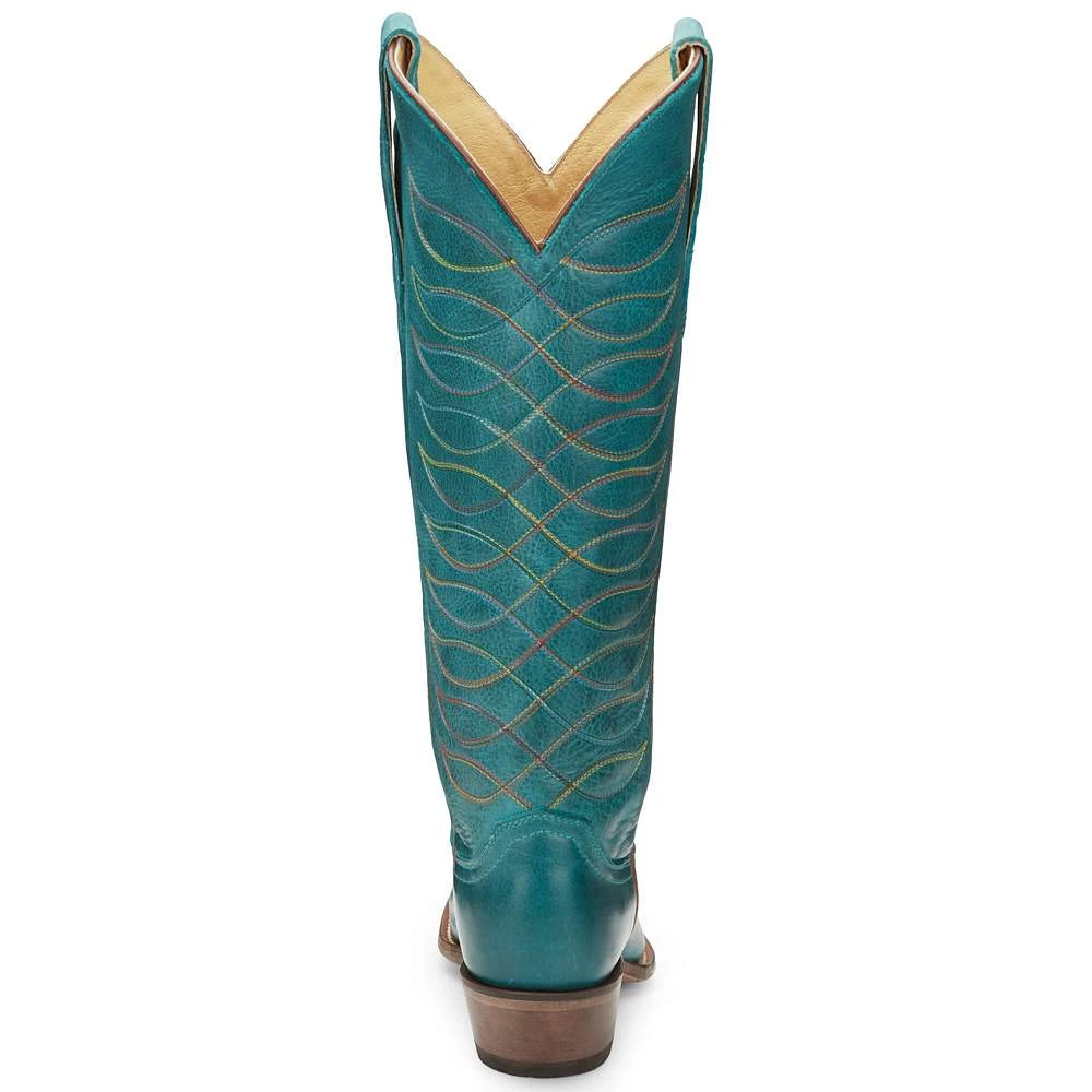 Justin Boots Women's Whitley Vintage Turquoise Justin Cowgirl Boots - Image 4